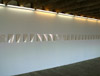 Sólveig Aðalsteinsdóttir, installation view: Sleep places, 1999, 22 drawings, ballpoint pen on laminated paper, The Living Art Museum, Reykjavík