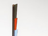 Henrik Eiben, exhibition view: More than Minimal, 2011, Freshfields Bruckhaus Deringer, Hamburg; Totem, 2011, tiffany glass, metal, silicone, wood, 200 x 2 x 8 cm