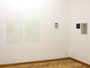 exhibition view: Nummer 1, 2008, Olschewski & Behm, Frankfurt; works by Douglas Allsop (left) and Henrik Eiben (middle, right)