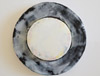 Peter Harder, Button 1/11, 2011, encaustic / wood, diameter 39 cm