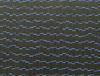Christiane Schlosser, schwarz auf blau / vertikal, 2005, acrylic, oil / canvas, 40 x 70 cm