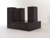 Carles Valverde, untitled, 2003, patinated steel, Ed. 3/6, 9 x 9 x 9 cm, 2 parts