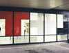 Thomas Vinson, Triptychon, 2002, vinyl / windowglass, Stadthaus am Dom, Wetzlar